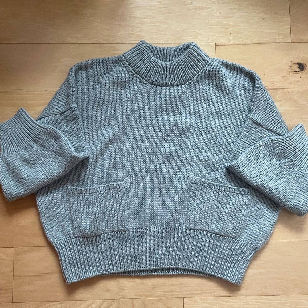 Cozy Gray Women's Sweater